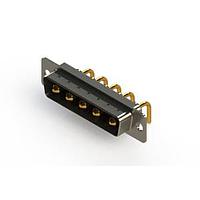 EDAC 629-5W5-240-1T1 Mixed Contact D-Sub Connectors Right-angle Power Combo D-Sub Connector