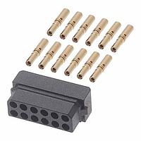 Harwin B5740-212-F-C-2 Headers 12 PIN FEMALE SMALL BORE