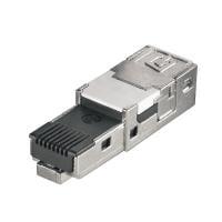 Weidmuller 1132020000 Modular Connectors / Ethernet Connectors IE-PI-RJ45-FH-B