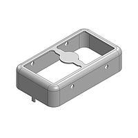 Masach Tech MS210-10F-NS EMI/RFI Shield Frame, Two-Piece 21 x 12 x 5mm Two-piece Drawn-Seamless RF Shield/EMI Shield FRAME (Nickel-Silver)