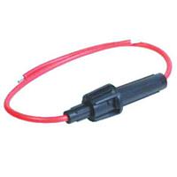 Shin Chin R3-64 In-Line  10A 250VAC 16AWG RED