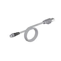 Omron Automation and Safety XS5W-T421-EMC-K Cat 5e Ethernet Connector & Cable w/M12-RJ45 3M