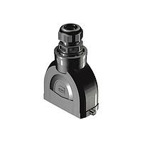 HARTING 19431160446 Hoods HAN-ECO 10B SNGL LVR TP ENTRY, M25 W/ GLN
