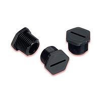 Heyco 3548 Threaded Plug 1 NPT GRAY THREADED PLUG