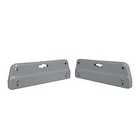 Bud Industries DPX-1024-KIT Hardware 10" Flange kit (2 flanges + 4 scrw) for DPH-28714 and DPS-28714 (9.5 x 3 x 0.5)