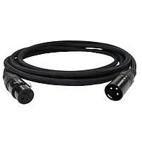 Io Audio Technologies IO-XLR3-25-X Audio Cable Premium 3-Pin Ultra Low Noise XLR Cable, Shielded, Female to Male, 25 Foot