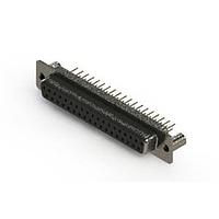 EDAC 628-M37-321-BN3 D-Sub Connectors - Standard Density Vertical Machined D-Sub Connector