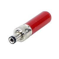 Switchcraft 765K Plugs DC PWR PLG 0.100" 1.7"L, RED HAND. LCK