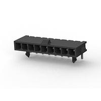 AMP Connectors - TE Connectivity 2-1445055-9 Headers HDR ASSY 9 POS R/A SINGLE ROW TIN