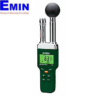 Environmental meter service support for heat stress, solar, and UV measurement instruments