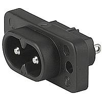 Schurter 6160.0017 Inlets 2573 APPLIANCE INLET 2.5A 70C