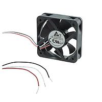 Delta Electronics, Inc. AUB0512LB-AYCX Tubeaxial Tubeaxial Fan, 50x15mm, 12VDC, Superflo Bearing, 3-Lead Wires, Lock Rotor Sensor