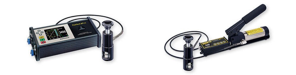 PosiTest AT-A Automatic Adhesion Tester and PosiTest AT-M Manual Adhesion Tester