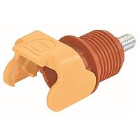 HARTING 09930011122 Housings Han S 120 Screw Mount red M18 w/ male contact M6 (w/ unlocking protection)
