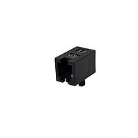 Adam Tech MTJ-445X1 Modular 4P4C Mod Phone jack Black