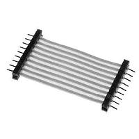 Aries Electronics 09-001.25-154YP FFC / FPC Jumper Cables YELLOW STREAK JUMPER PITCH BARS 9 COND