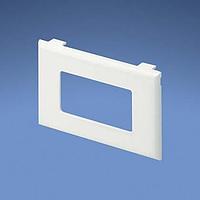 Panduit T70PGWH Power Rated Fitting Single Gang Snap-on Rectangular Electric