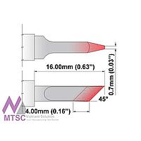Thermaltronics K75DS035 Soldering tip