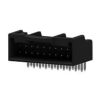 Molex 501876-1641 Headers & Wire Housings 2mm Dual R/A PlgHsg 16CktBlk