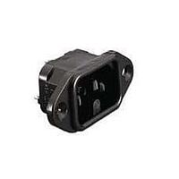 Bulgin PX0593/63 Outlets FLANGE MOUNT OUTLET FRONT PANEL 6.3 TAB