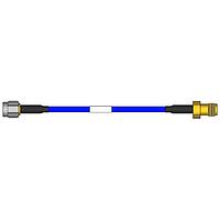 Rosenberger L71-438-1830 RF Cable Assemblies SMA M to SMA F 6ft 36GHz