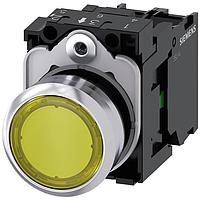 SIEMENS A6X30144473 Standard Switches ILLUMINATED PUSHBUTTON. YELLOW
