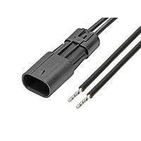 Molex 216623-1022 DC Power Cord SQUBA3.6 P-S 2CKT 300MM Sn