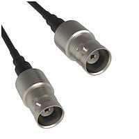 Amphenol RF 095-850-261-012 RF Cable Assemblies BNC Straight Jack to BNC Straight Jack RG-174 50 Ohm 12 Inches (305 mm)