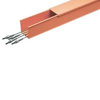Panduit S2X2OR6NM Fiber-Duct Channel Channel, Solid Wall, No Mtg. Holes, 2" x