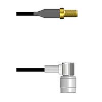 Amphenol Custom Cable Q-2Z04W0008006i RF Cable Assemblies SMA-SJ/TNC-RP RG58 6I