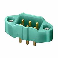 Harwin M300-MV30645M1 Plug Housing M300, 3MM, 6P 2R, ML VRT HDR PCTL W/JSCR