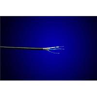 Alpha Wire 6453 BK002 Industrial Data 22 AWG 1 Conductor Data and Bus Cable, Foil/Braid, 500ft Black