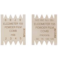 ELCOMETER 155 Uncured Powder Film Comb Set (2-9mils; 9-50mils)