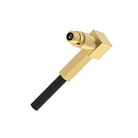 Molex 73253-0040 RF Connectors / Coaxial Connectors MMCX PLUG,RA,REV POLARITY,RG178 50 OHM