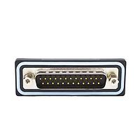 NorComp SDF-V25-113L011 Plug 25 pin vert solder M flash 4-40 int thrd