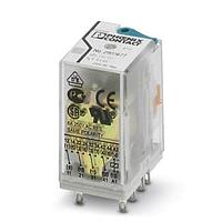 PHOENIX CONTACT 2903684 Single Relay Plug-in, 4 PDTs 120 V AC