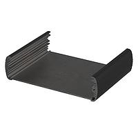 BOPLA 84137100 Enclosure Profile PROFILE, ENCLOSURE, ALUBOS, OPEN, 138 X 34 X 100MM, ALUM, RAL 9005