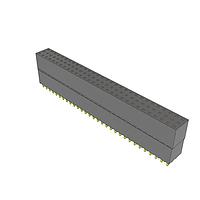 Samtec ESQ-130-33-G-T Sockets Elevated Socket Strip, 0.100" Pitch