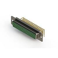 EDAC 630-M50-340-GT1 D-Sub Connectors - Standard Density Right Angle D-Sub Connector