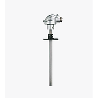 Jumo 901110/20-1046-15-500-000-94/658 Push-in Thermocouple with Form A Terminal Head (600~1600°C)