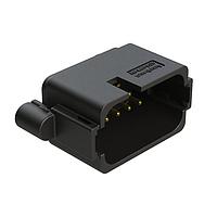 Amphenol SINE Systems AT04-18PB-BM11 Connectors 18 Position, PCB Receptacle, Flangeless, Self-Threading, Keyed B, Gold Plated Contacts Included, Black Body