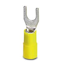 PHOENIX CONTACT 3240043 Spade Fork-typ cbl lug,ylw 4 - 6 mm2 M5
