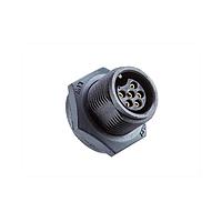 Amphenol LTW BD-04PMFP-SC7001 Standard Circular Connector Ceres, Standard Size, Plastic, 5A, 04 pins, Male Connector, Female Contact, Circular, Screw Thread, PCB 180, Receptacle, IP67