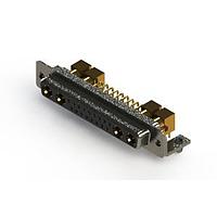 EDAC 630-21W4640-5T3 Mixed Contact D-Sub Connectors Right-angle Power Combo D-Sub Connector