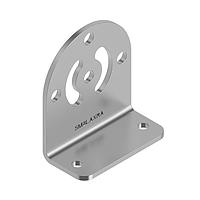 Banner Engineering SMBLAXRA LED Mounting Brackets Right-Angle Bracket Kit; for Models LED_LAX_5-XQ; High Intensity Linear Array IP50; Stainless Steel - Hardware Included; Quantity 2