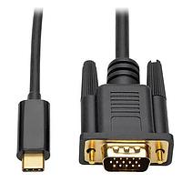 Tripp Lite U444-003-V Adapter Cable 3-FT USB-C TO VGA ADAPTER CBL
