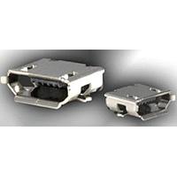 Kycon KMMX-BSMT5SB-30TR Micro USB Type B Connectors MICRO USB TYPE B SMT BLACK 30"GOLD