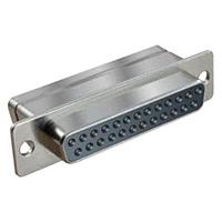 Glenair 280-019S3S25MEP D-Sub Connectors - Standard Density Crimp removable with jackposts recept