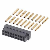 Harwin M80-8891805 Wire Housings 9+9 DIL F/CRIMP CON SELL X 10