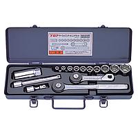 TOP Kogyo SSS-310F Surface Socket Wrench Set 15 Pieces (6, 8, 10, 11, 12, 13, 14, 17,
19, 22mm)